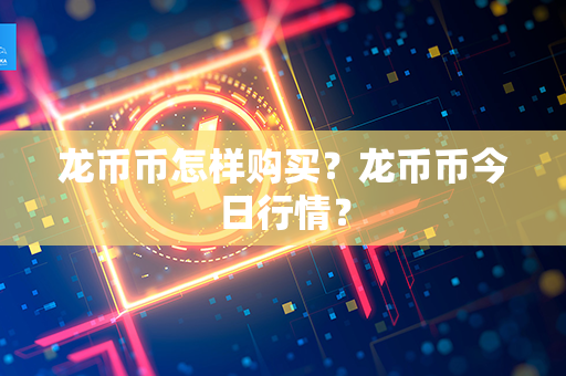 龙币币怎样购买？龙币币今日行情？