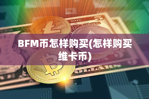 BFM币怎样购买(怎样购买维卡币)