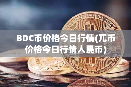 BDC币价格今日行情(兀币价格今日行情人民币)