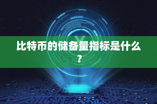 比特币的储备量指标是什么？